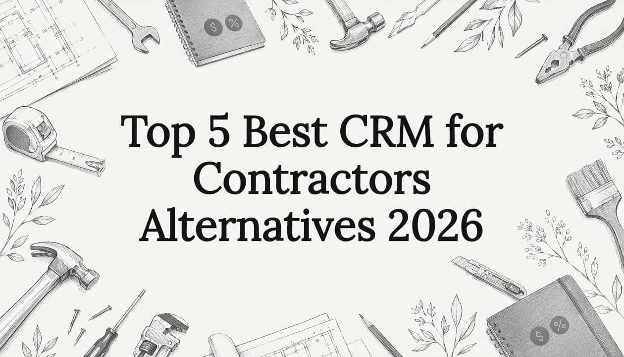 Top 5 Best CRM for Contractors Alternatives 2026